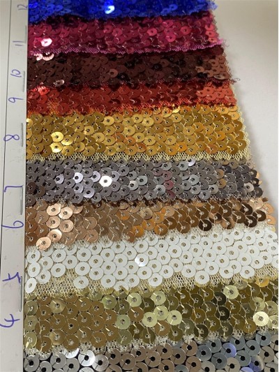 GZ-CLN 亮片閃光網布  側面照